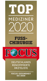 Siegel FOCUS Top-Mediziner, Fußchirurgie